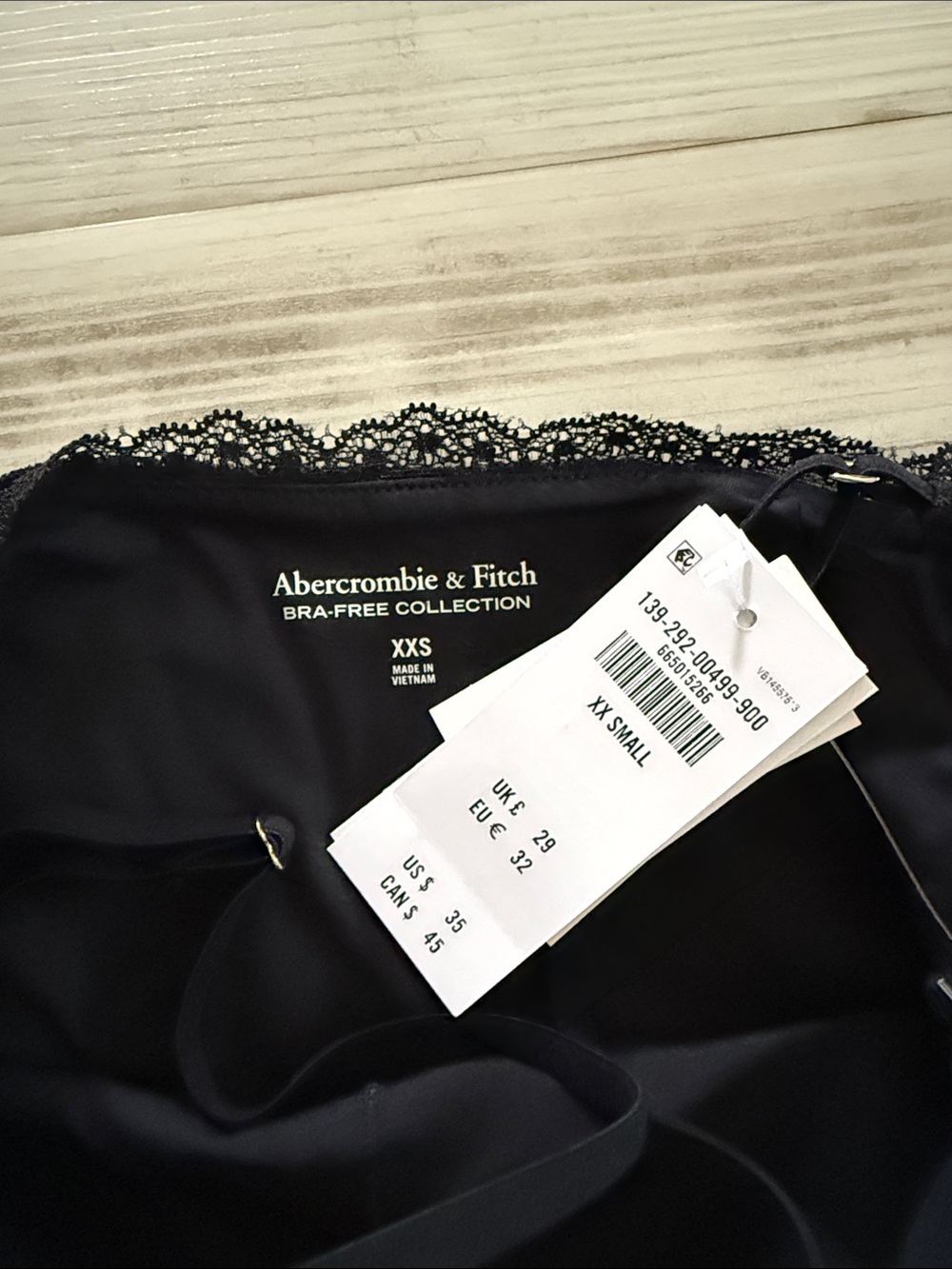 Abercrombie & Fitch 90s Bra Free Lace Cami - Picture 2 of 5
